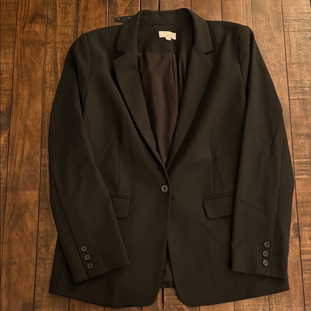 LOFT Elegant Black Blazer
